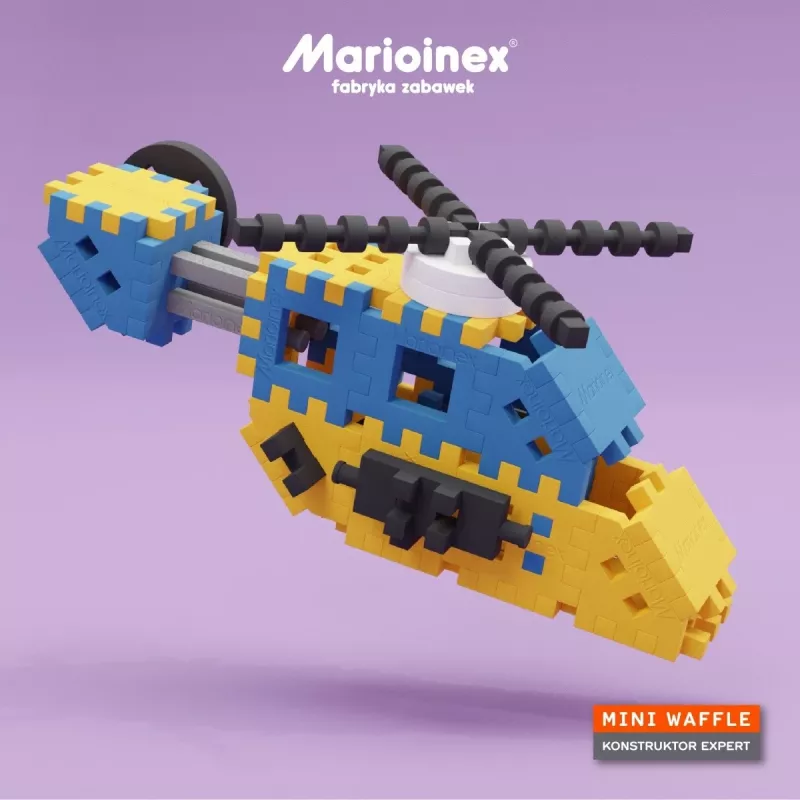 Mängukonstruktorikomplekt Marioinex Mini Waffle Constructor — 141 tk, mitmevärviline, vanusele 5+