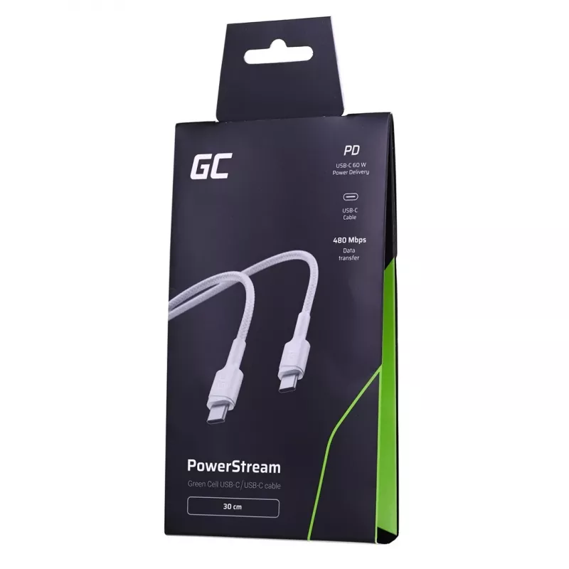 Greencell KABGC31W USB-kaabel valge