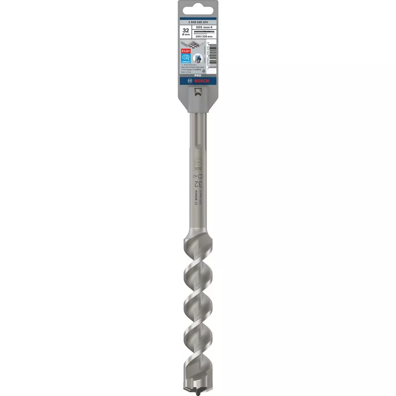 Bosch Accessories SDS max-4, 32x200x320mm 2608685874 Puurvasar 32 mm SDS-Max 1 tk
