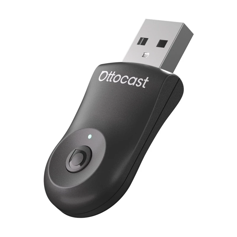 Juhtmevaba adapter Ottocast CA505-T 2-in-1 Bluetooth ja Wi‑Fi auto infotainment süsteemile