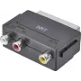 SpeaKa Professional RCA / SCART adapter [3x RCA-pesa - 1x SCART-pistik] must (SP-7869904)