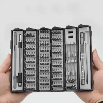 Precision Screwdriver Set Extralink EX.21465 — Magnetic 128-in-1 Bits Kit