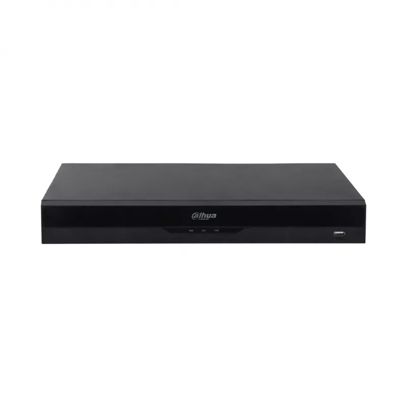 Võrguvideosalvesti DAHUA NVR4208-8P-EI — 8-kanaliga NVR 8 PoE-pordiga, 180/256 Mbps ribalaius, 16 TB maksimaalne salvestusmaht