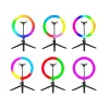 Ringvalgusti RGB 26 cm statiiviga