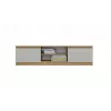 MALWA 140 TV-kapp, artisan tamm/kašmiir