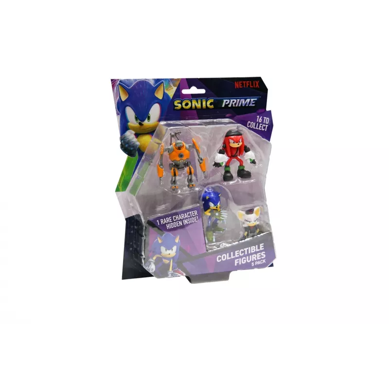 SONIC PRIME - 5 segafiguuri komplekt