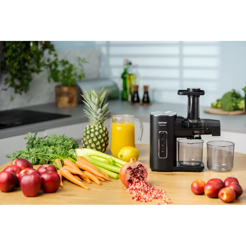 Mahlapress ZELMER ZJP3900 EasyJuice 700W 1,5L tsentrifugaalmahlapress 700 W mootoriga ja 1,5 L viljalihamahutiga
