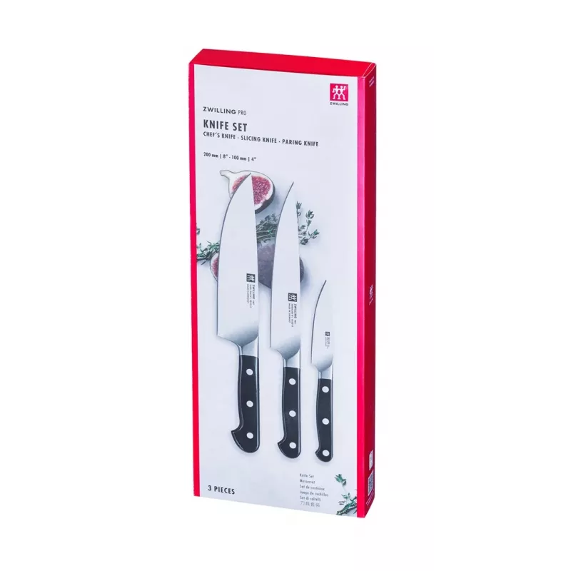 ZWILLING Set De 3 Couteaux Pro (384300070)