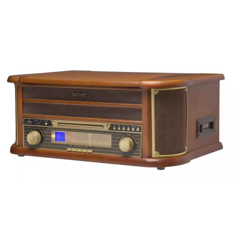 DENVER MCR-50 MK3 võimendi kassett CD/MP3-mängija digitaalne pleier plaadimängija raadio digitaalne salvesti 5W