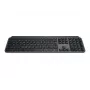Traadita täissuuruses klaviatuur Logitech Master MX Keys S — Graphite, Bluetooth ja 2,4 GHz (Nano), USB-C laetav, taustvalgustusega, QWERTY US International