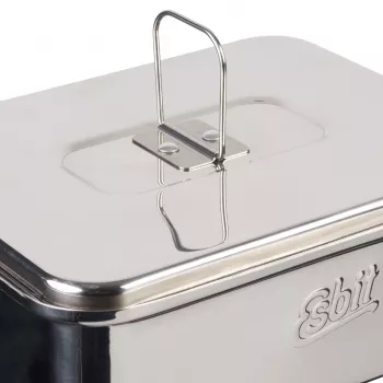 Pot ESBIT PT1200ST roostevabast terasest matkapott 1,2 L, 554 g, hõbedane