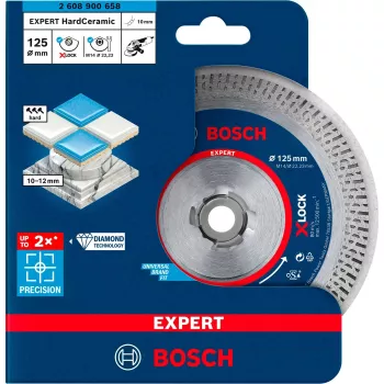 Bosch Expert HardCeramic X-LOCK ketassaag, 12,5 cm, 1 tk
