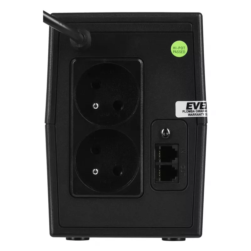 Ever EASYLINE 850 AVR USB Line-Interactive 0.85 kVA 480 W 2 AC pistikupesa