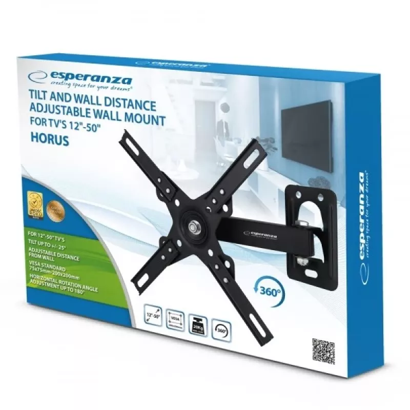 Esperanza HORUS 127 cm (50) Must