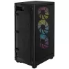 Corsair RGB AIRFLOW PC korpus 2000D must Mini-ITX toiteplokk kaasas Ei SFX