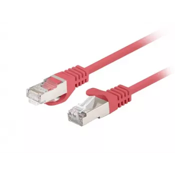 Patchcord võrgukaabel LANBERG PCF6-20CC-0100-R RJ45 Cat.6 1M punane