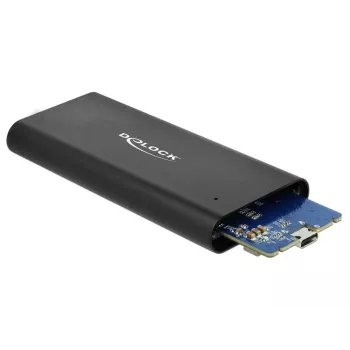 Delock - Salvestusseade - M.2 - M.2 NVMe kaart - USB 3,1 (Gen 2) - Must (42614)