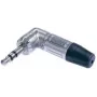 Neutrik NTP3RC-CON 3,5 mm nurgapistik – metallkorpus, stereo TRS-pistik