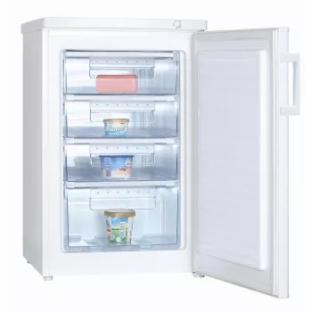 Goddess | Sügavkülmik | GODFSC085TW9E | Energiatõhususklass E | Püstine | Eraldiseisev | Kõrgus 85 cm | Kogumaht 91 L | Valge