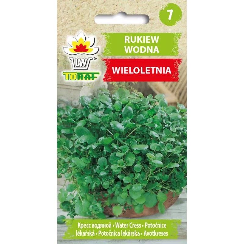Watercress Toraf köögiviljaseemned, 0,2 g pakend