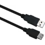 USB 3.0 pikenduskaabel helos 288351, 2,0 m, must, isane-pistik-emane-pesa
