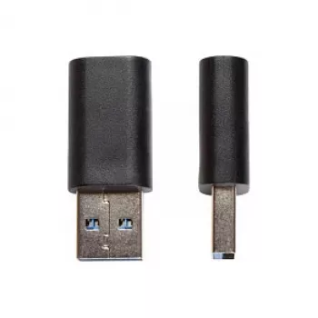 Alcasa USB-AD300 kaabliadapter USB 3.0 / USB 3.1 (1. põlvkond) A USB-C must (USB-AD300)