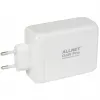 ALLNET toiteplokk PSU-GaNPD-USB-1A3C-200W — 200W GaN USB-laadija, 1× USB-A, 3× USB-C