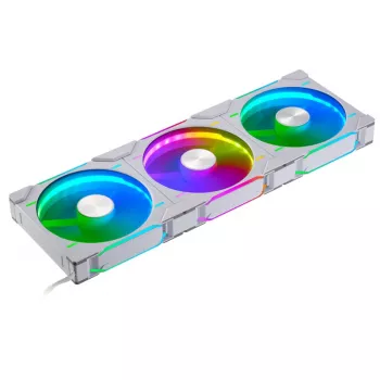 PHANTEKS D30-140 140mm ARGB korpuse ventilaatorid valge 3-pack