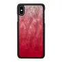 Nutitelefoni ümbris iKins iPhone XS Maxile — roosa järv mustade aktsentidega