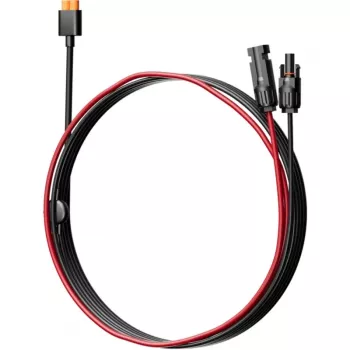 Kaabel EcoFlow LMC4-XT60I-2.5M päikesepaneelidele, XT60i pistik, 2,5 m, must/punane