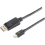 DisplayPort-kaabel ShiverPeaks BS10-52025 1 m Mini DisplayPort Must