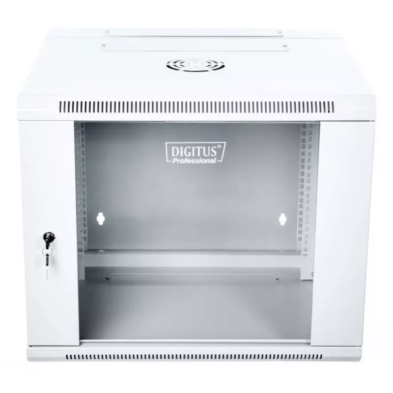 Digitus DN-WD19 09U/550 riiulikapp 9U Seinale paigaldatav riiul Hall