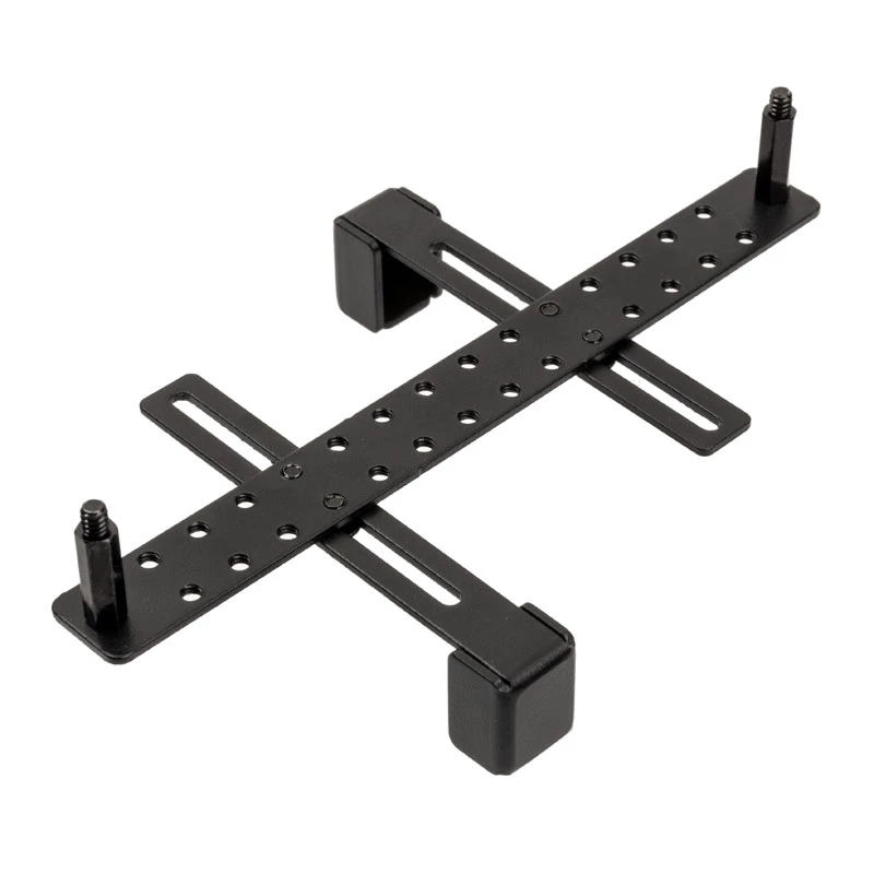 Graafikakaardi hoidik Lian Li GB-002 terasest universaalne 128,4 mm x 104 mm, must, toetab 2 graafikakaarti