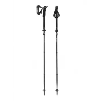 Matkakepid Leki Sherpa FX reguleeritavad 120–140 cm, must