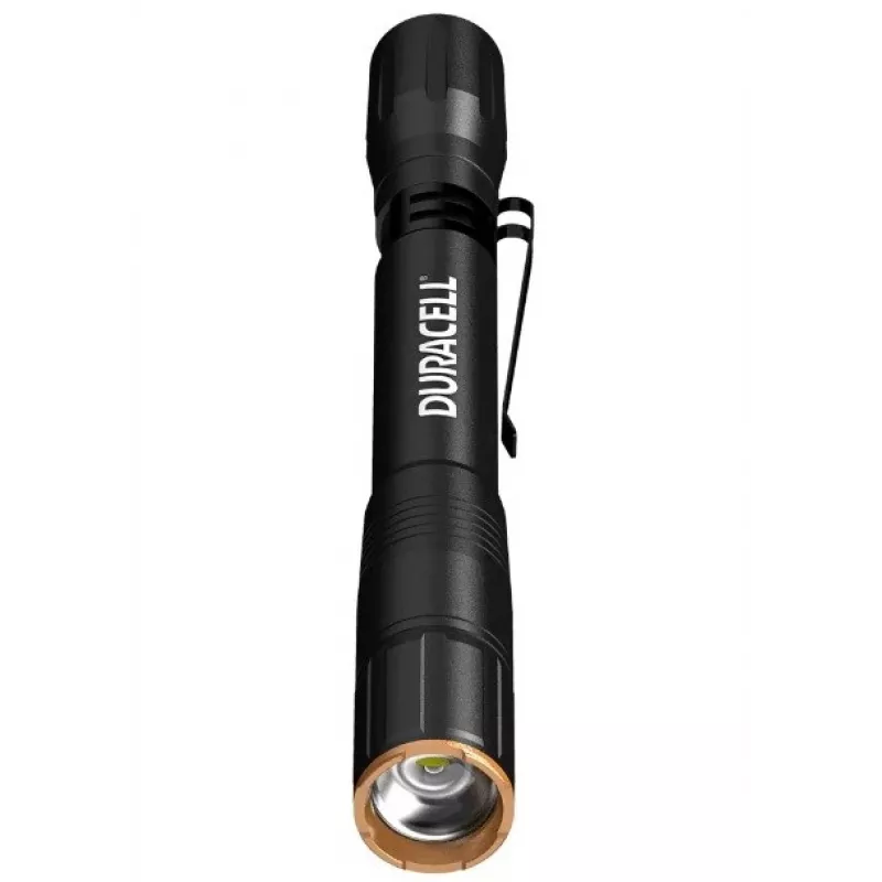 Duracell DF400R kinkekarbiga taskulamp, must