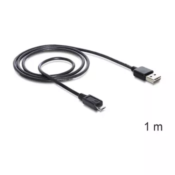 USB-kaabel DeLOCK EASY-USB 2.0-A USB 2.0 micro-B 1m