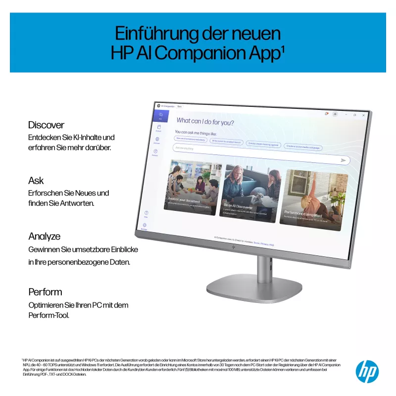 HP OmniStudio X All-in-One 27-cs0077ng (Hõbedane. Windows 11 Home 64-Bit)