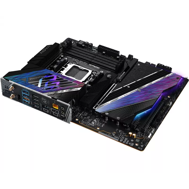 Emaplaat ASRock X870 NOVA WIFI — AMD X870, Socket AM5, ATX, 4× DIMM DDR5, 256GB, Wi‑Fi 6E, 2.5GbE