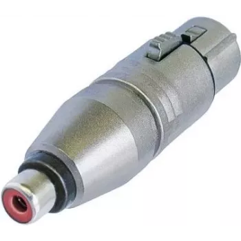 Neutrik NA2FPMF - Audioadapter - XLR3 (N) RCA-le (N) (NA2FPMF)