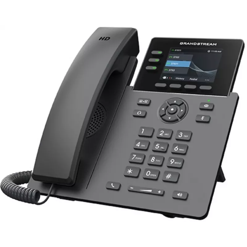 Grandstream Networks GRP2611G IP-telefon must 3 liini TFT