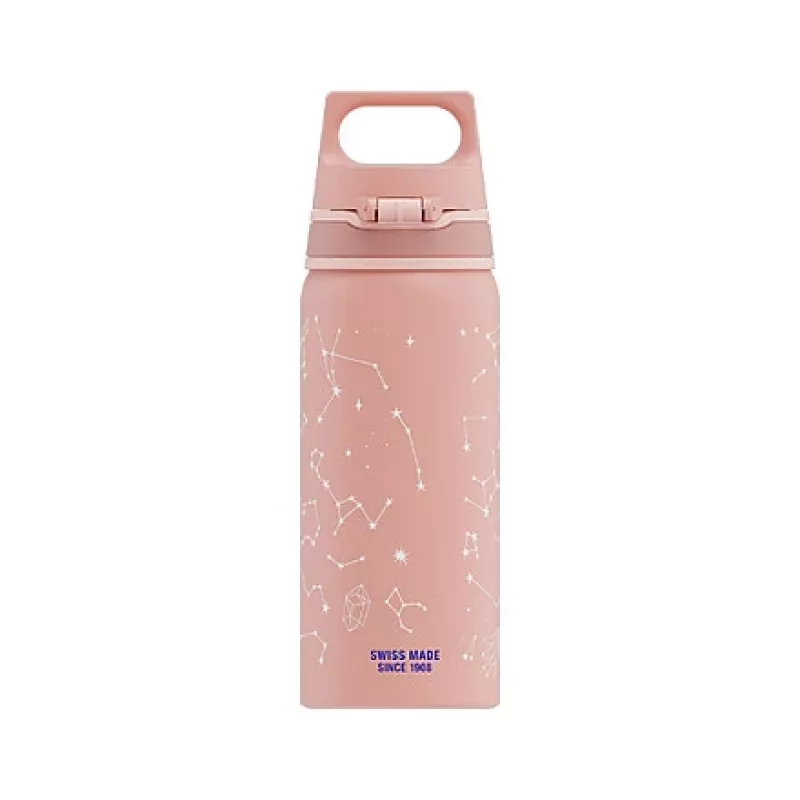 Alumiiniumist joogipudel Sigg 6005.10 — 600 ml, 7,1 cm läbimõõt, 145 g, sinine/roosa