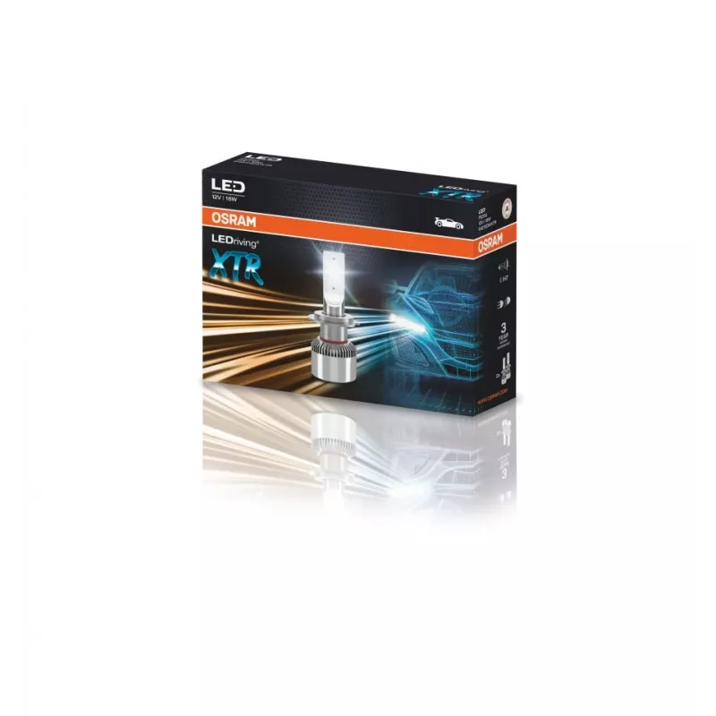 LED-esituli pirnid Ledvance LEDriving XTR H7 64210DWXTR, paar (2 tk)