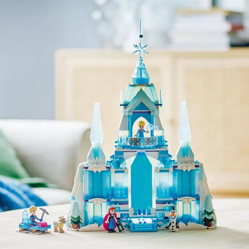 Ehitusmänguasi LEGO Disney Princess Elsa talvepalee 43244 – ehituskomplekt loovaks mänguks