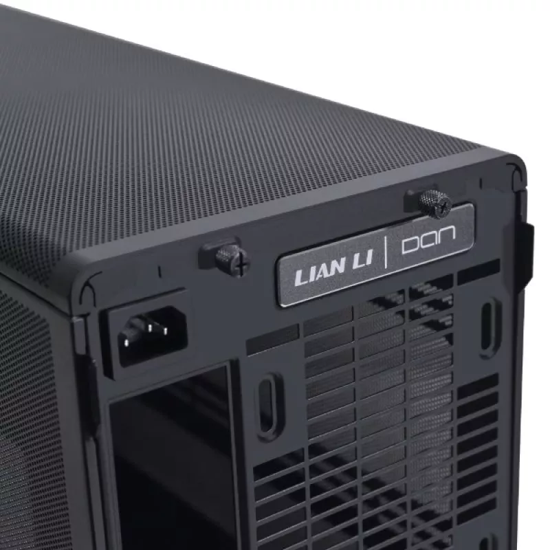 PC korpus Lian Li A3-mATX Micro Tower — Micro-ITX/Micro-ATX, Puit ja Must, toetab ATX/SFX/SFX-L toiteplokke