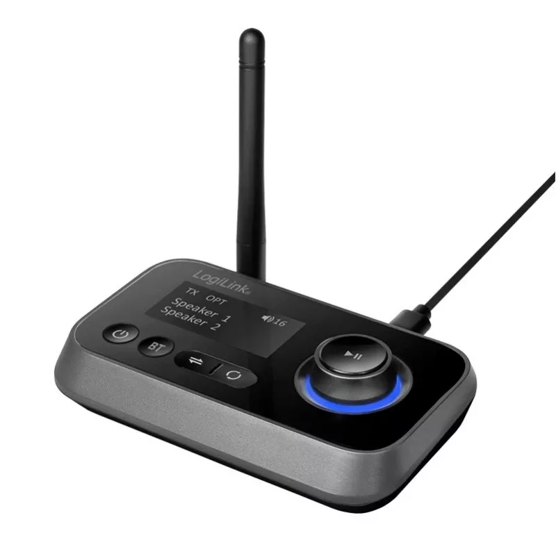 LogiLink BT0062 Bluetooth-heli saatja/vastuvõtja BT 5.0 10 m leviulatus