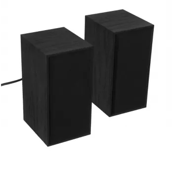 Kõlarid Tellur Basic 2.0, 6W, USB/Juhe, Puidust korpus