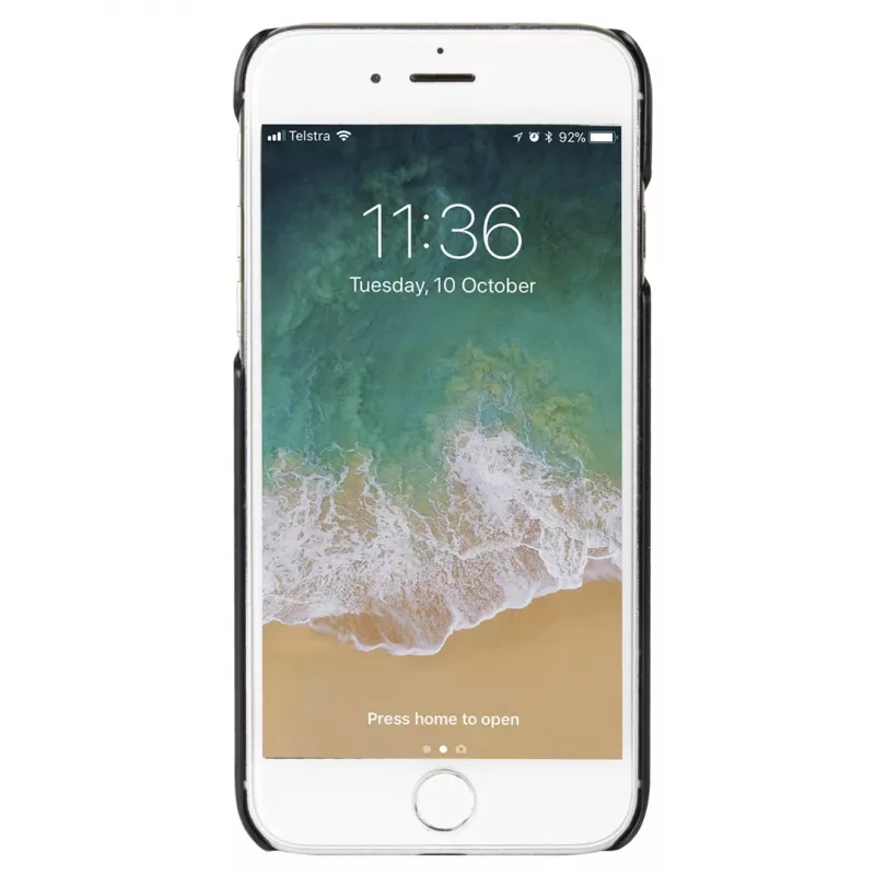 Kaitsev klappümbris Krusell Limited Apple iPhone 8/7 jaoks — twirl earth disain