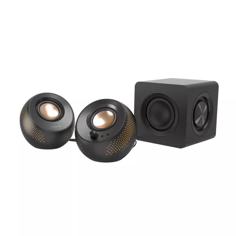 Creative Labs Creative Pebble X Plus kõlarikomplekt 30 W Universaalne Must 2.1 kanalit Bluetooth