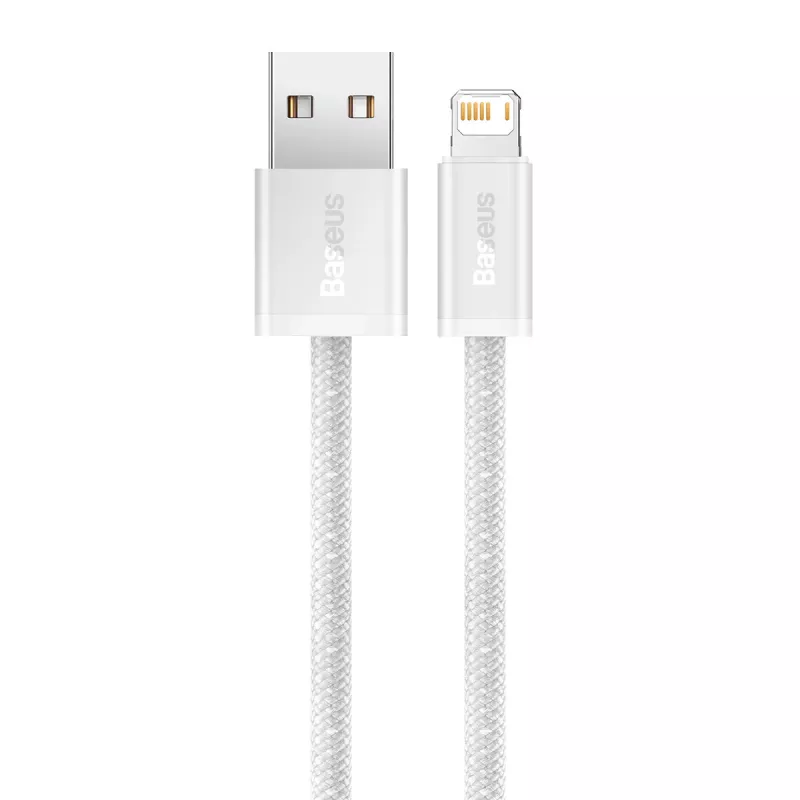 Baseus Dynamic kaabel USB-Lightning, 2,4A, 2m (Valge)