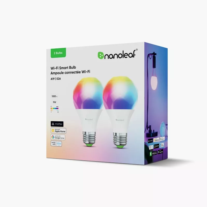 Nanoleaf Essentials nutipirnid - 2-pakk A60-E27